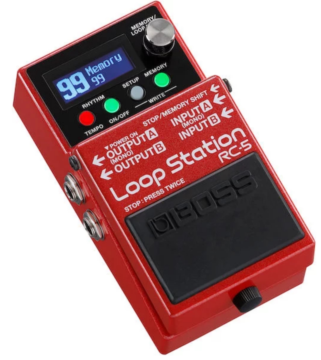 Boss RC-5 Loop Station Compact Phrase Recorder Pedal