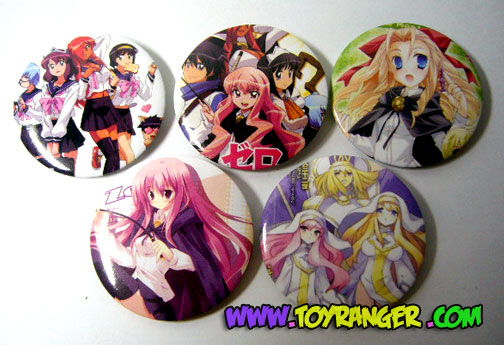 เข็มกลัด The Familiar of Zero ชุด 2