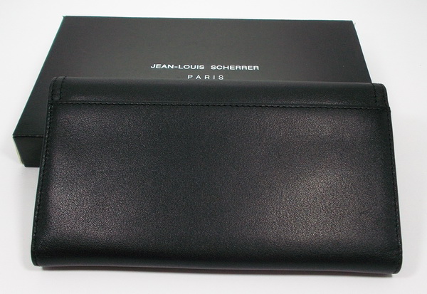 กระเป๋าสตางค์ JEAN-LOUIS SCHERRER ดำ ใหม่ แท้