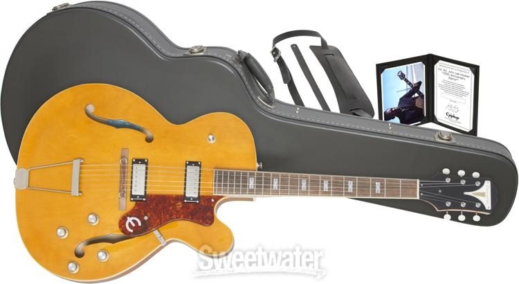 Epiphone Limited Edition John Lee Hooker 100th Anniversary Zephyr Outfit - Antique Natural