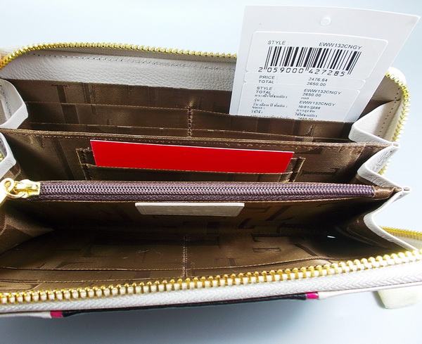 กระเป๋าสตางค์ ELLE เทาอ่อน ใหม่ แท้