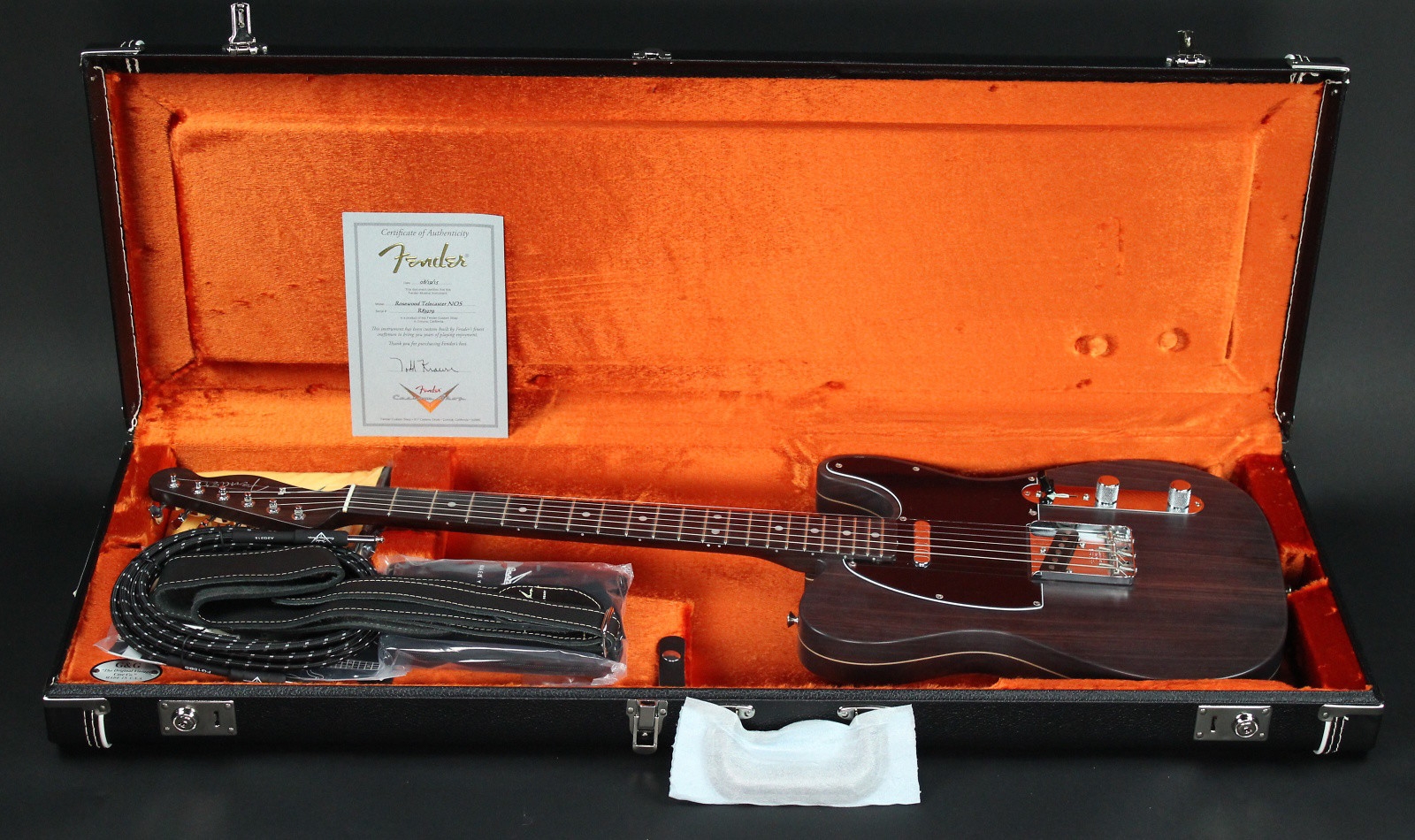 Fender Custom Shop Masterbuilt Rosewood Telecaster by Todd Krause