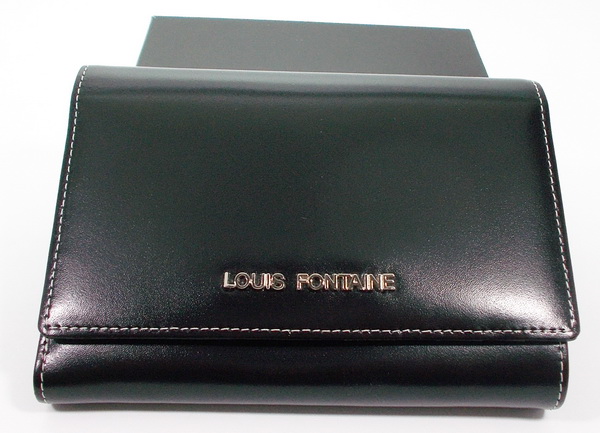 กระเป๋าสตางค์ LOUIS FONTAINE ดำ ใหม่ แท้