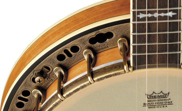 Washburn B120 Natural Distressed 5-String Banjo w/case Natural Distressed