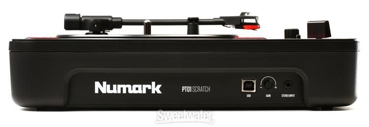 Numark PT01 Scratch Portable DJ Turntable