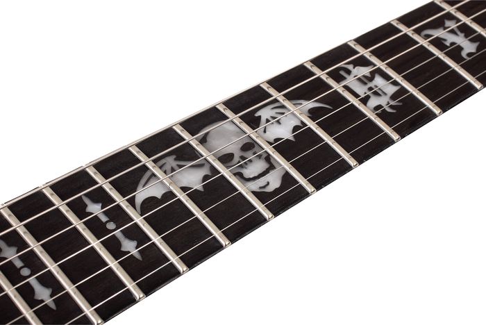 Schecter Guitar Research Synyster Gates Custom w/ Sustaniac Pickup Electric Guitar Black