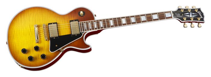 Gibson Les Paul Custom Electric Guitar Faded Iced Tea