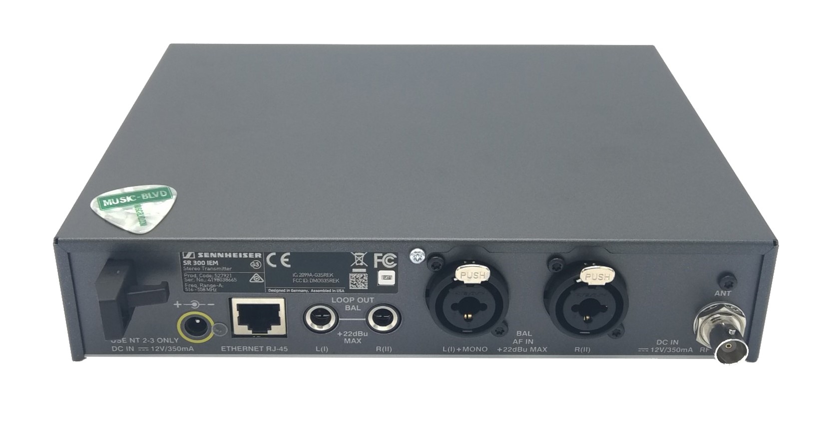 Sennheiser ew 300 IEM G3 In-Ear Wireless Monitor System