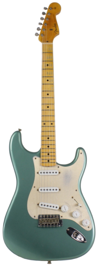 Fender Custom Shop Limited 55 Dual-Mag Strat Journeyman, Aged Sherwood Green Metallic