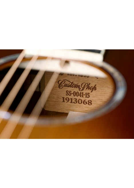 Martin Limited Edition Custom SS-0041-15 Acoustic-Electric Guitar - Cinnamon Teardrop Burst