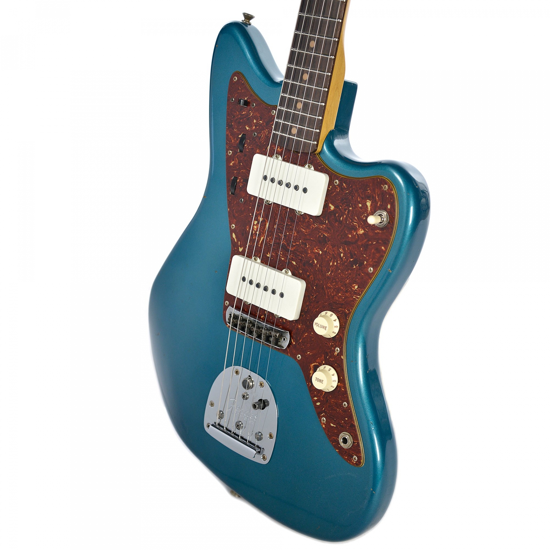 Fender Custom Shop 1962 Jazzmaster Journeyman Relic Aged Ocean Turquoise CME Spec w/Painted Headcap & Lollar Pickups
