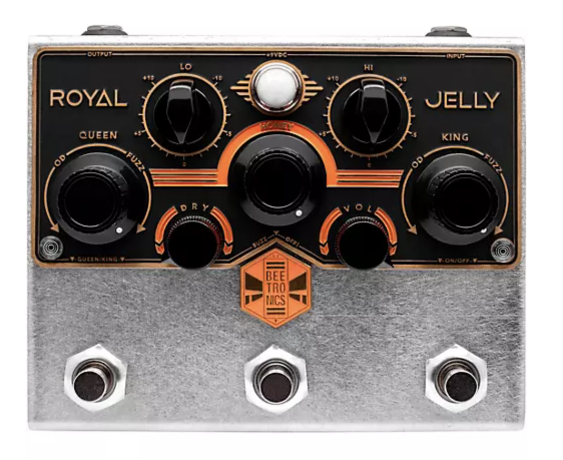 Beetronics FX Royal Jelly Royal Series Overdrive Fuzz Effects Pedal