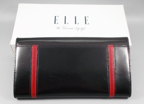 กระเป๋าสตางค์ ELLE ดำ ใหม่ แท้