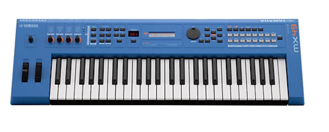 Yamaha MX49 49 Key Music Production Synthesizer Electric Blue