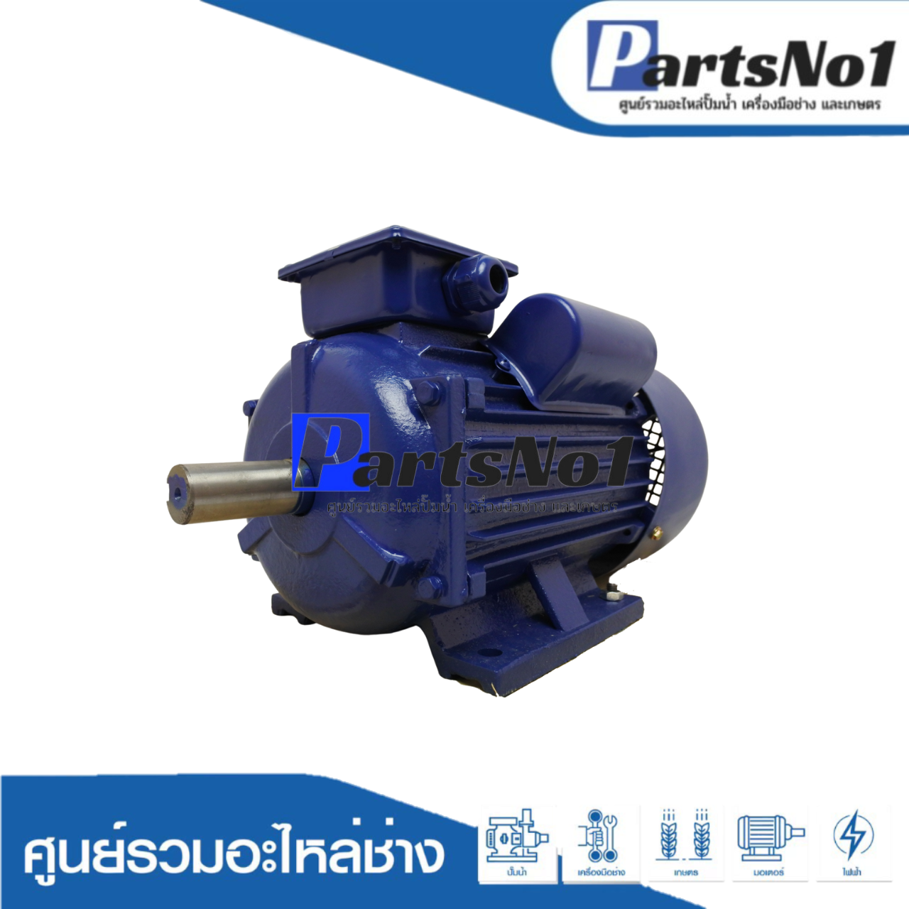 มอเตอร์ TASANI YC 100-4 2.0 HP ทองแดงแท้