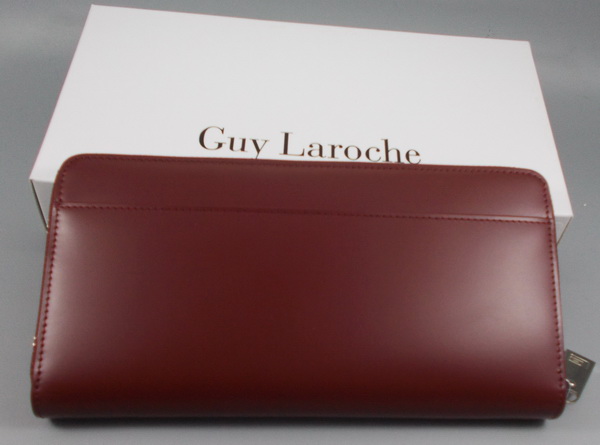 กระเป๋าสตางค์ Guy Laroche แดงมะเหมี่ยว ใหม่ แท้