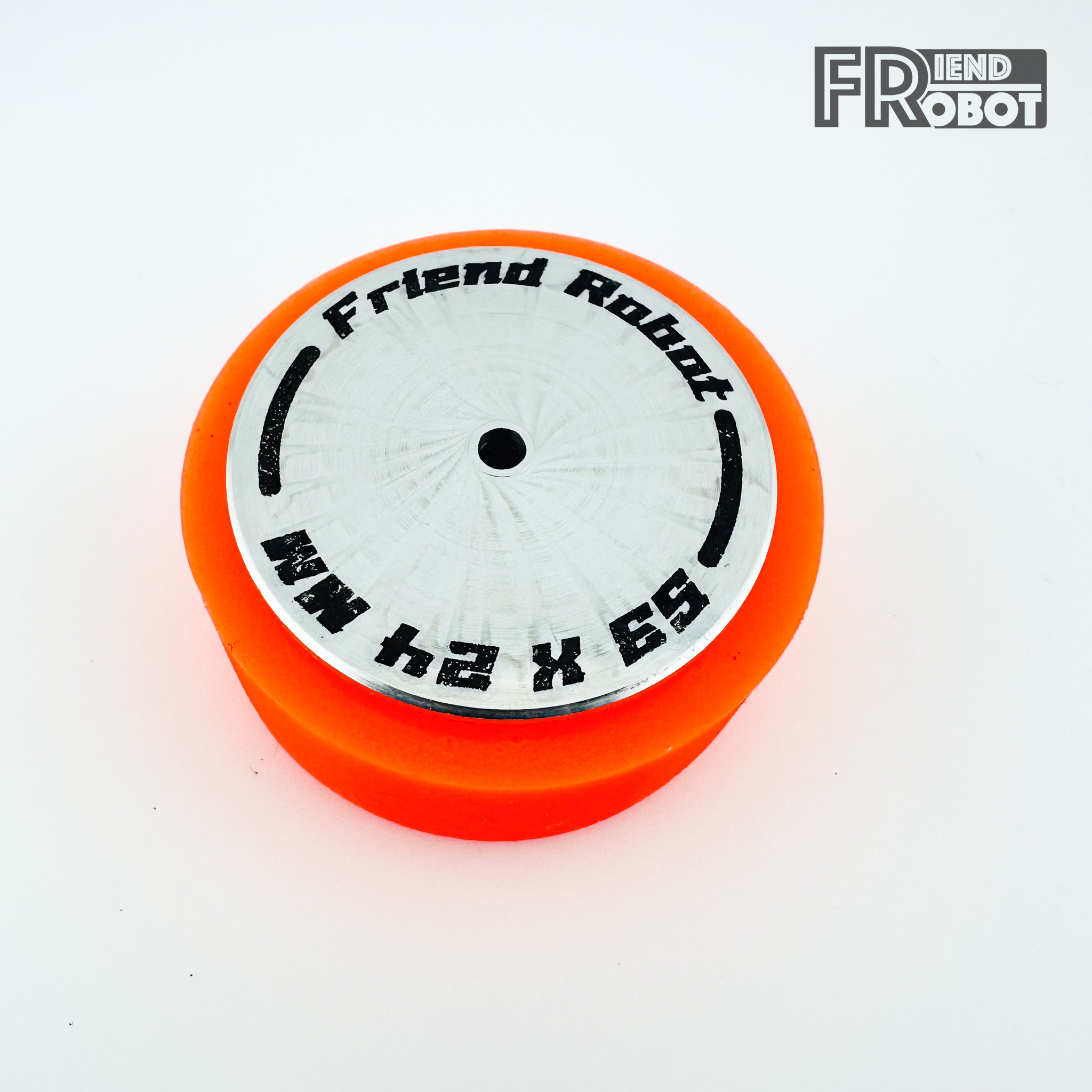ล้อยางอะลูมิเนียม Friend Robot ขนาด 53 x 24mm