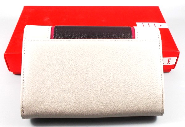 กระเป๋าสตางค์ ELLE เทา ใหม่ แท้