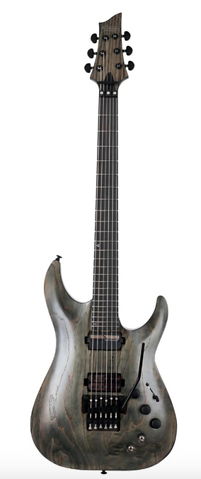 Schecter Guitar Research C-1 FR-S Apocalypse Solid Body Electric Guitar - Charcoal Gray