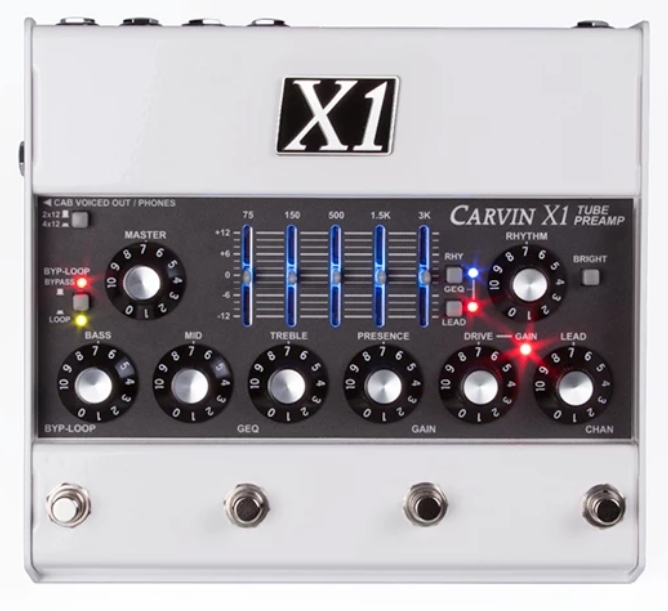 X1 ALL TUBE PREAMP PEDAL
