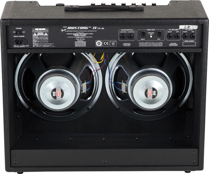 Fender Mustang IV V.2 150W 2x12 Guitar Combo Amp Black