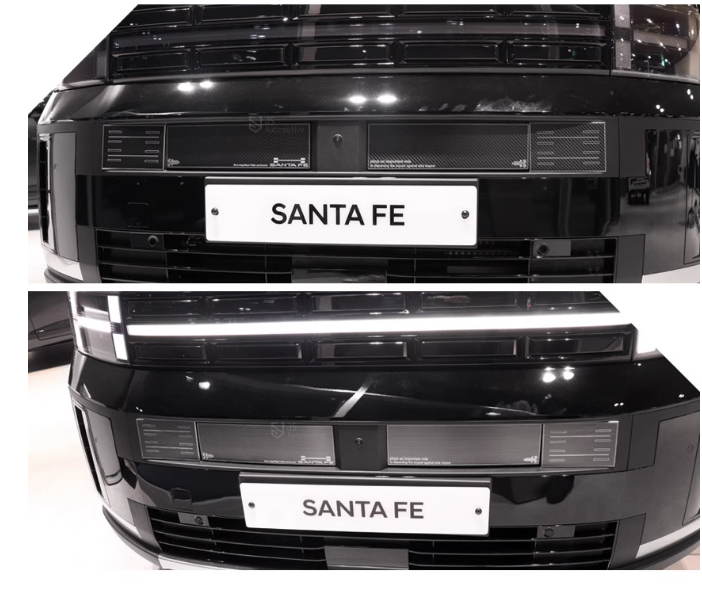 แต่งกันชนหน้า Hyundai SANTA FE Hybrid ฮุนได ซานตา เฟ่