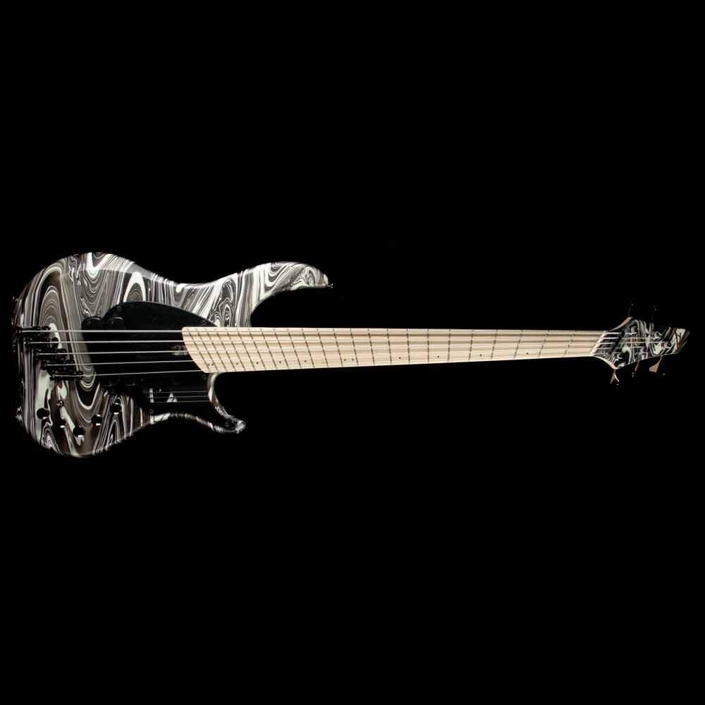 Dingwall NG2 Adam Nolly Getgood Fan Fret 5-String Bass - Ducati Matte White Swirl