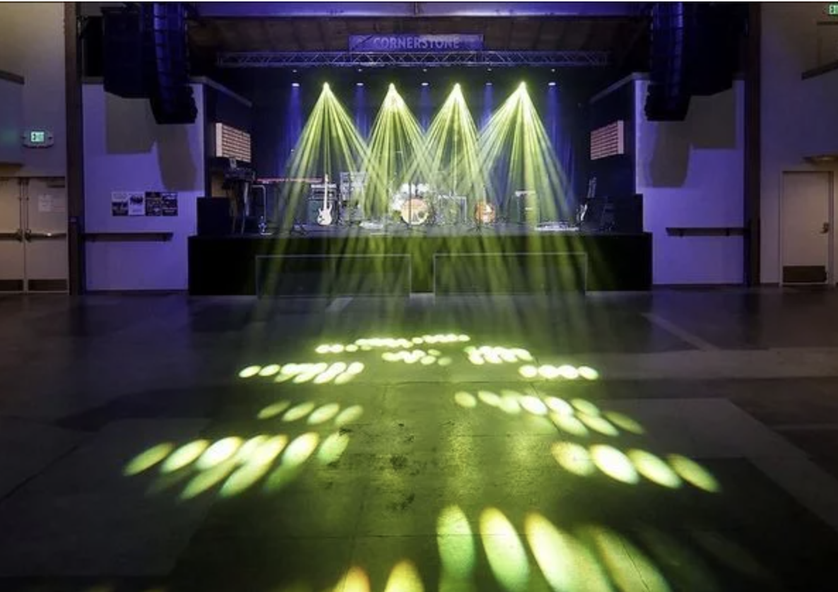 Martin Lighting RUSH MH 6 Wash CT LED WW/CW Moving-Head Wash with Zoom