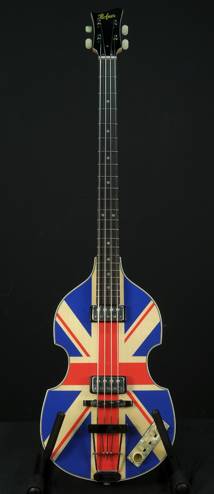 Hofner 60th Jubilee Limited Edition Union Jack V62 Violin Bass