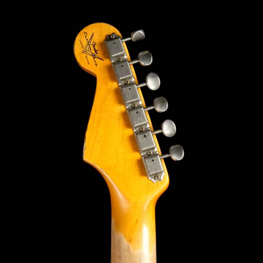 Fender Custom Shop 62 Stratocaster Heavy Relic - Candy Tangerine Over 3-Tone Sunburst