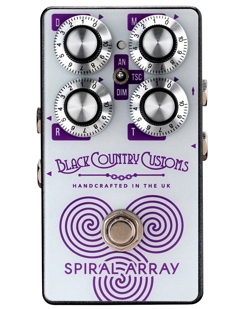 Laney Black Country Customs, Spiral Array Chorus Pedal Black
