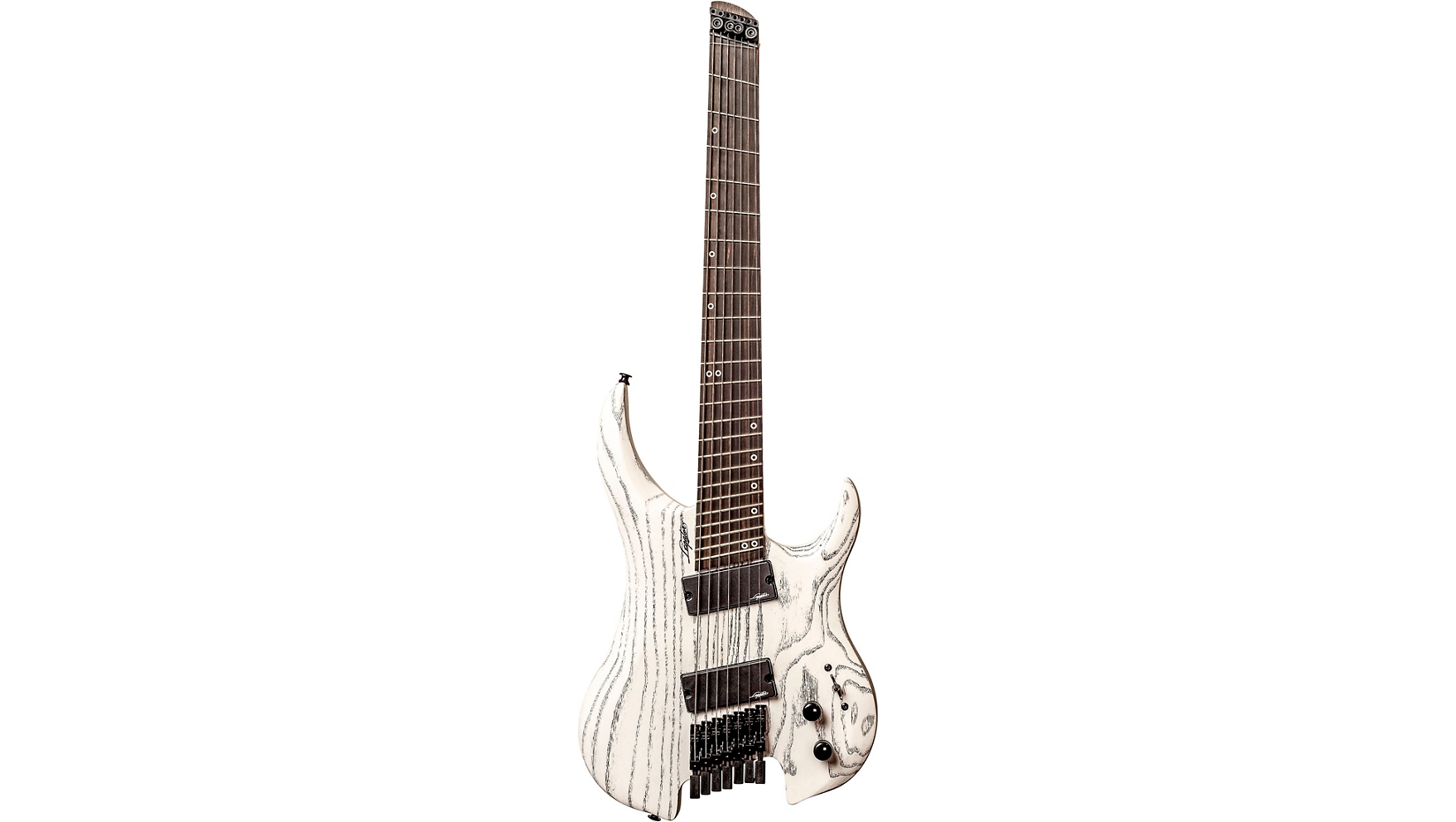 Legator Ghost Performance 7 Multi-Scale Electric Guitar White Ash