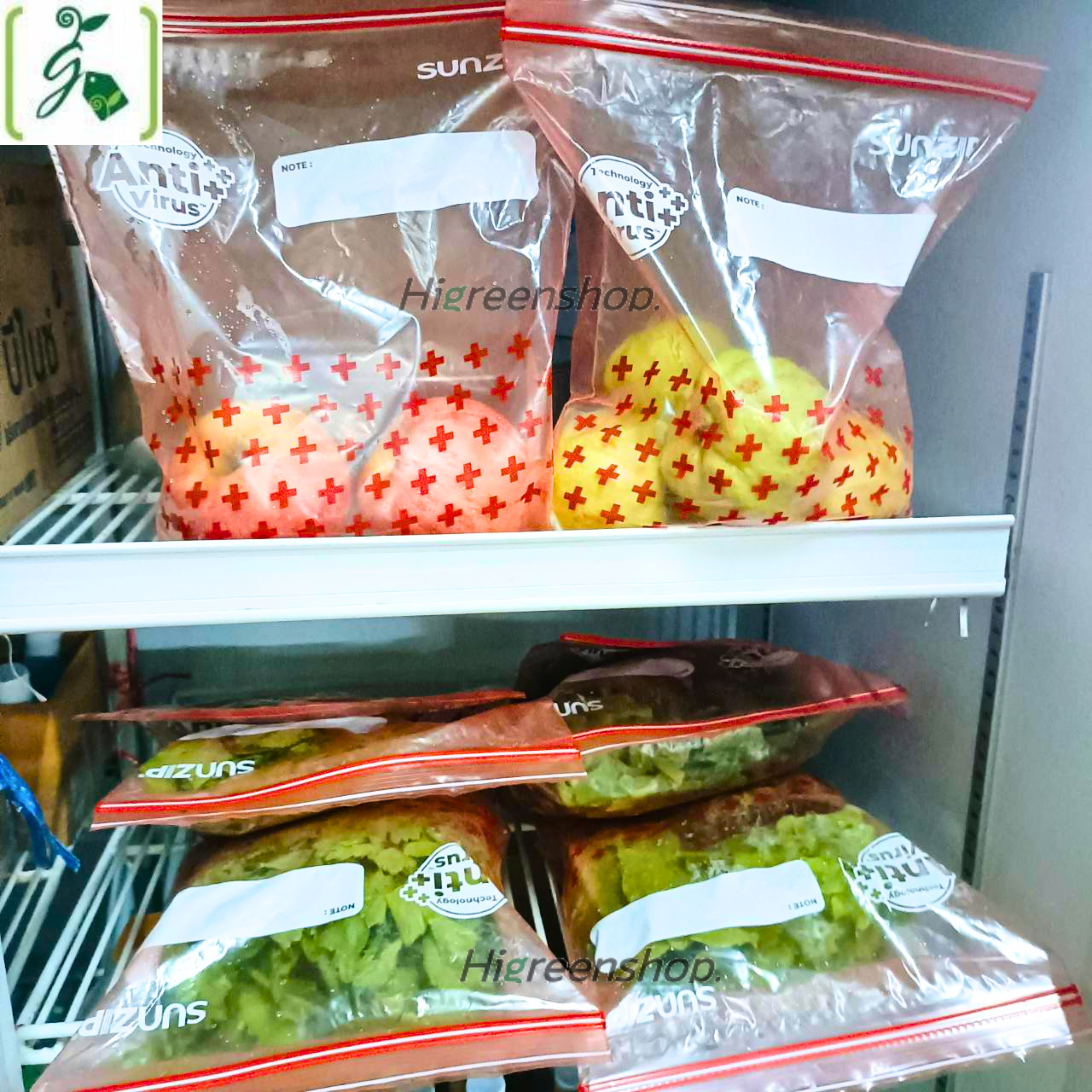 ถุงซิปแอนตี้ไวรัส ถุงซิปล็อค SUNZIP Anti Virus Zipper bag