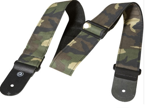 Planet Waves Woven Camouflage Guitar Strap Camouflage