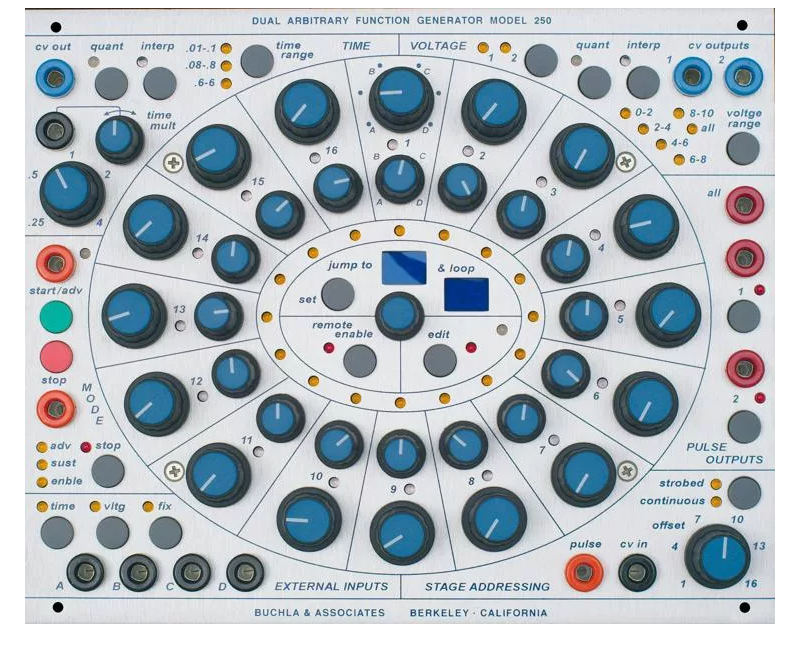 Buchla 250e Arbitrary Function Generator Module