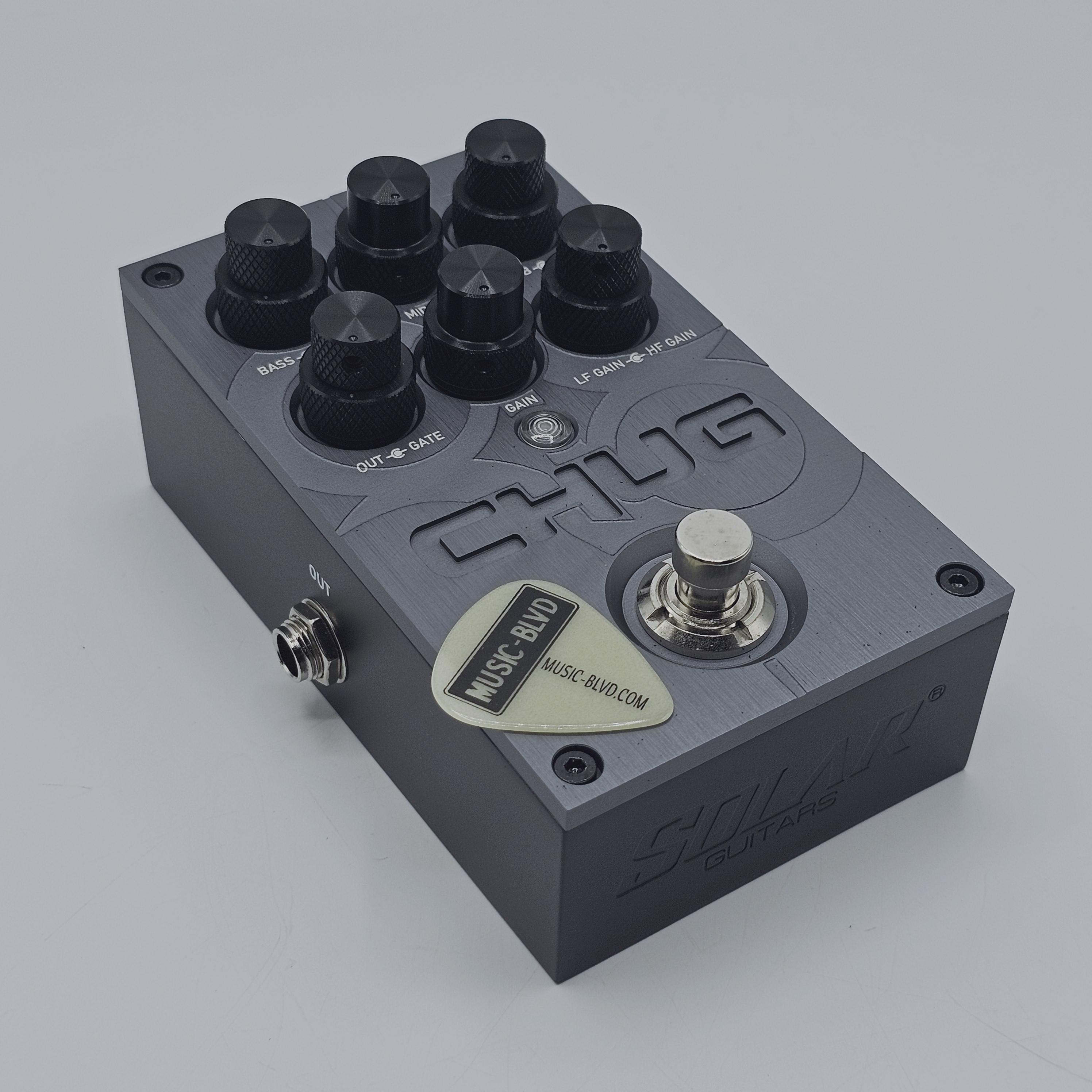 SOLAR Guitars CHUG Pedal – HIGH GAIN PREAMP WITH GATE