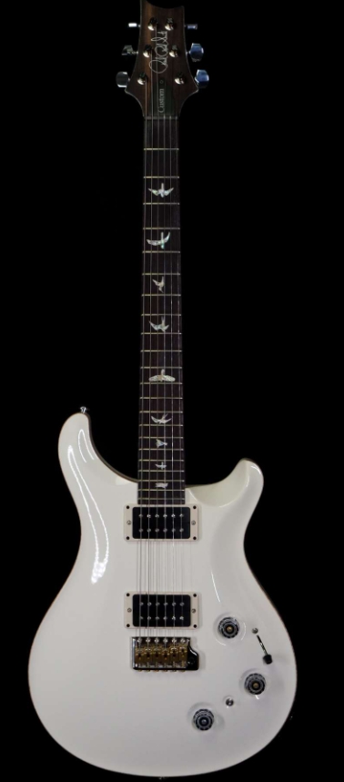 PAUL REED SMITH PRS CORE MODEL FLAME MAPLE TOP CUSTOM 22 PIEZO ROSEWOOD FINGERBOARD ANTIQUE WHITE
