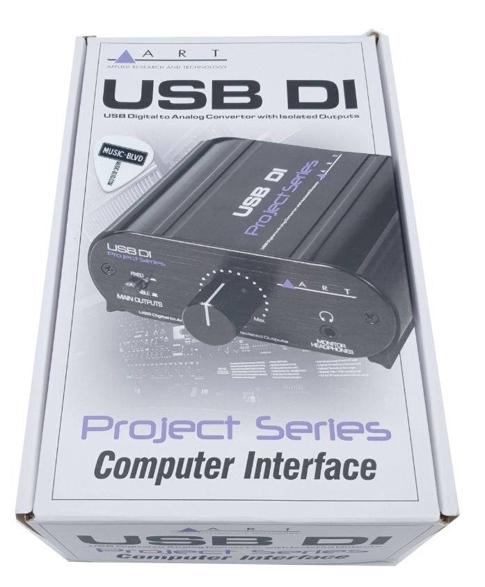 ART USB DI USB to Transformer Balanced XLR Analog Converter