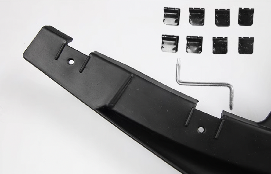 GAC Aion Y Plus 4 ชิ้นบังโคลนหน้าและยางหลังพลาสติกป้องกันน้ำกระเซ็นบังโคลนพร้อมสกรูยึดอุด