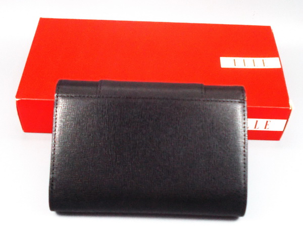 กระเป๋าสตางค์ ELLE ดำ ใหม่ แท้