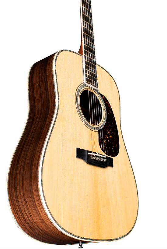 Martin D-45 Modern Deluxe Acoustic Guitar Natural