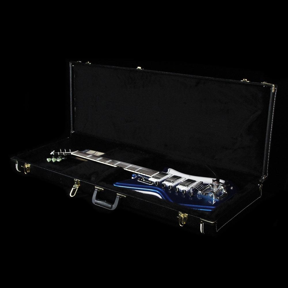Eastwood Airline 59 3P DLX G. Love Signature Electric Guitar - Black and Blue