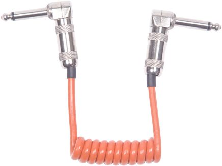 Lava 6" Mini-Coil Right-Angle Patch Cable