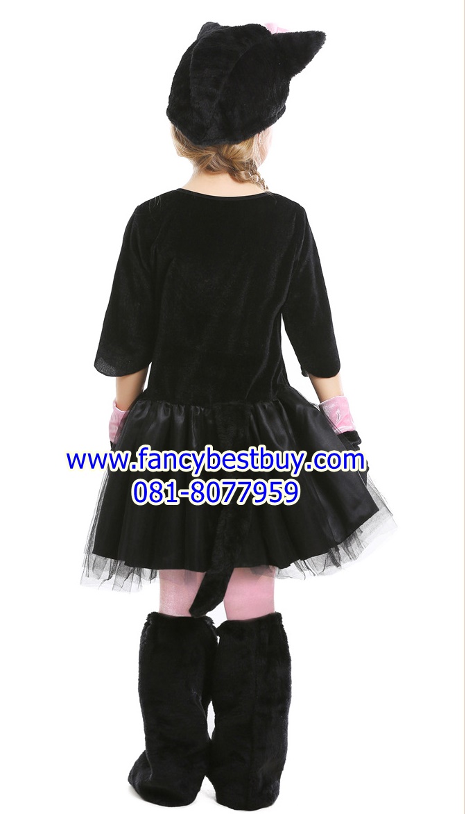 ชุดแฟนซีแมวน่ารัก ชุดแฟนซีเด็ก LOVELY CAT COSTUME ชุดแฟนซีสัตว์ มี ขนาด S(105-120), M(120-130), L(130-145)