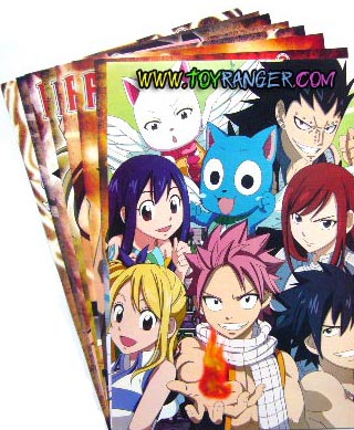 โปสเตอร์แฟรี่เทลล์ Fairy Tail 4 (8ใบไม่ซ้ำ)