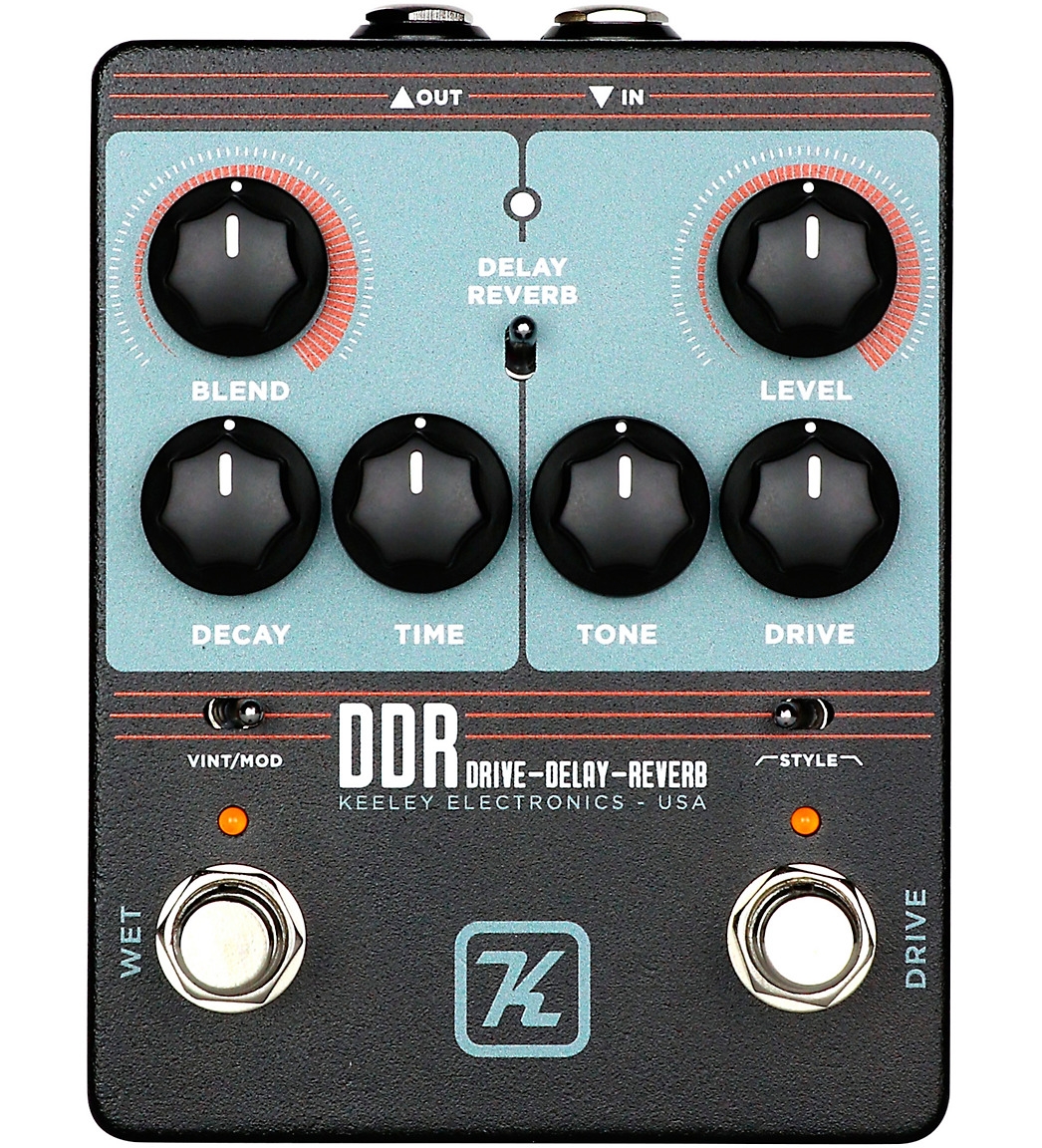 Keeley DDR Drive-Delay-Reverb Effects Pedal