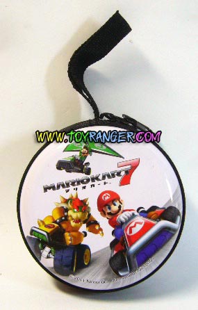 กล่องเหล็กซิปทรงกลม Mariocart 7 (แท้)
