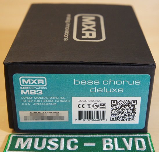 MXR M83 Bass Chorus Deluxe Pedal