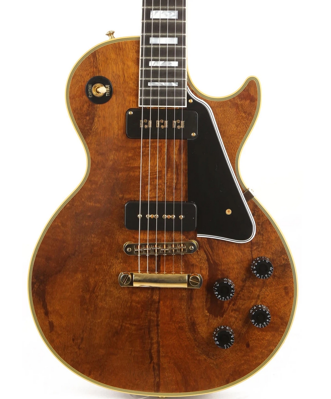 Gibson Custom Shop 1954 Les Paul Custom Koa Top Made 2 Measure