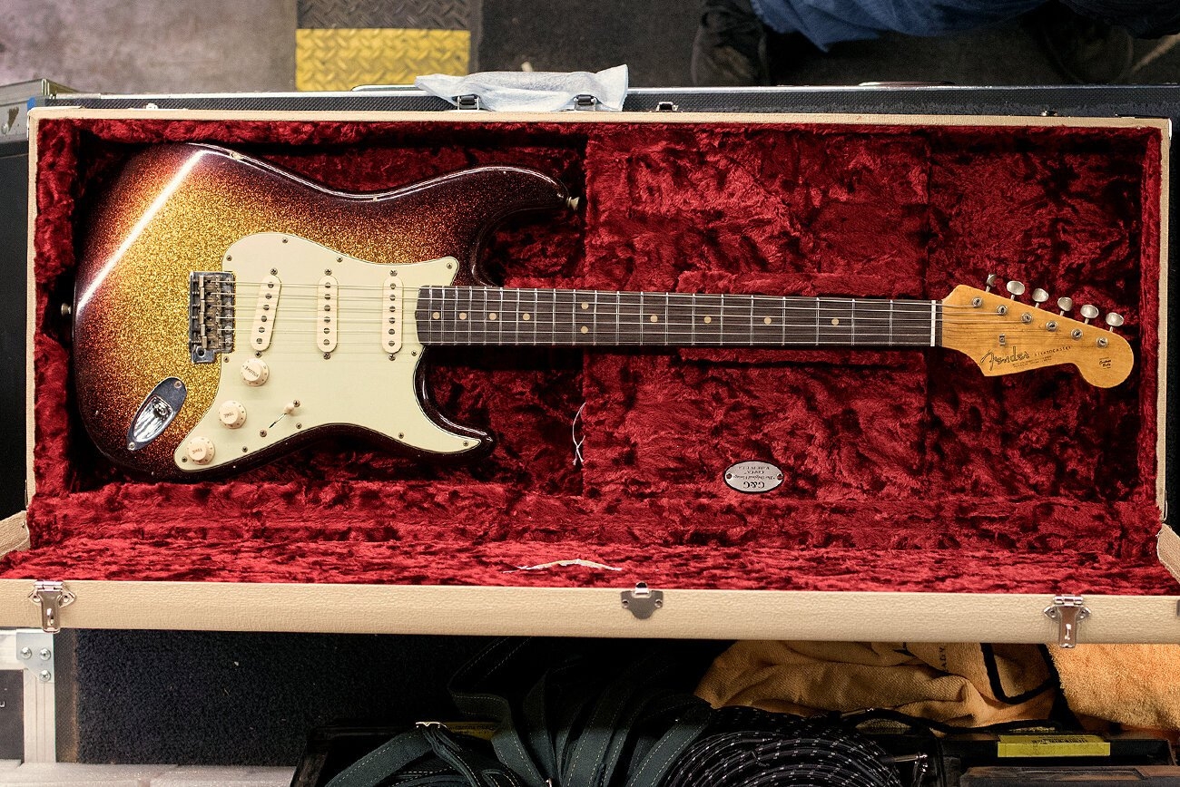 Fender Custom Shop 1963 Journeyman Relic Stratocaster - 3-Tone Sunburst Sparkle - NAMM